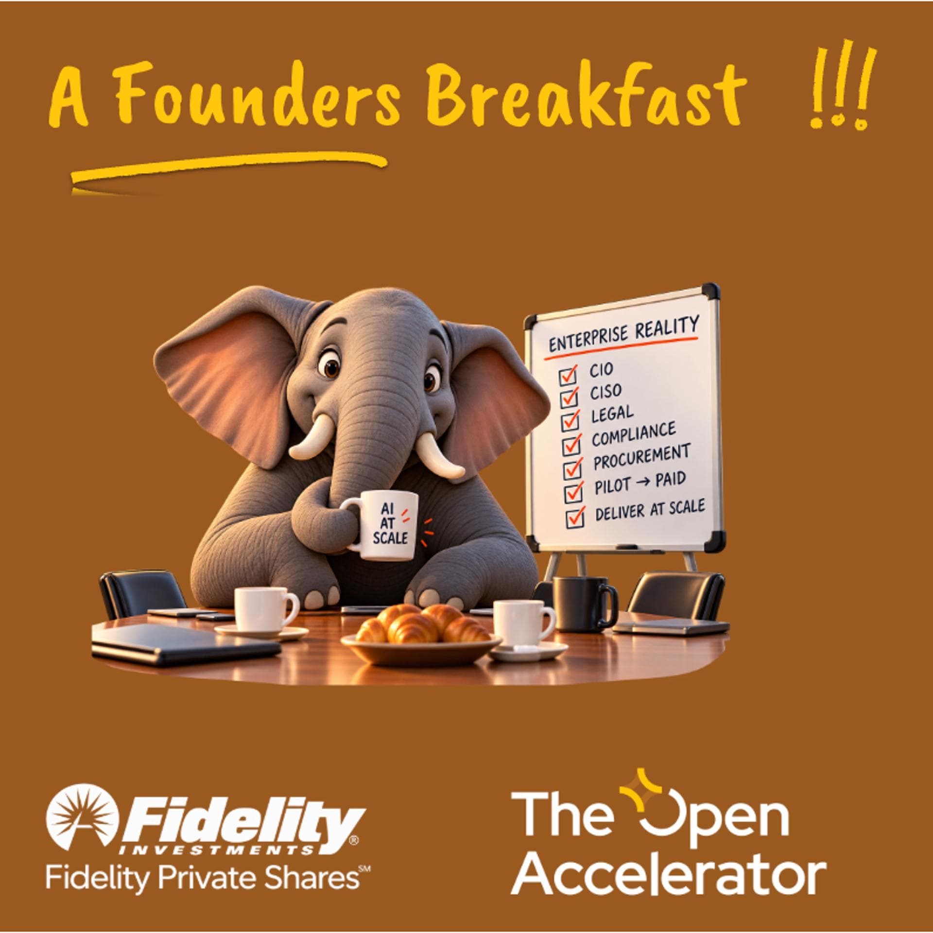 The Elephant in the Room: A Candid Conversation about Enterprise GTM event artwork