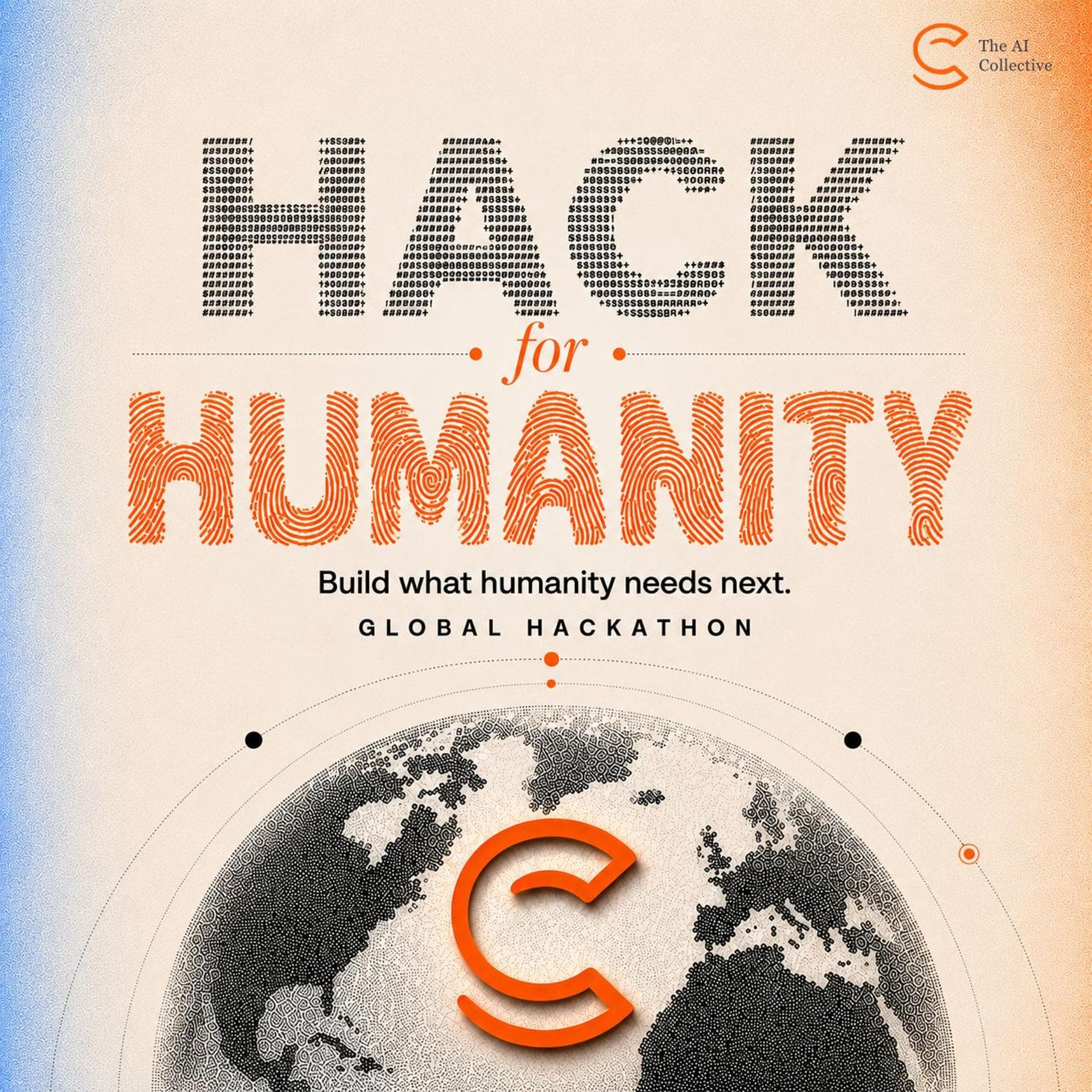 Hack for Humanity: Research Triangle event artwork