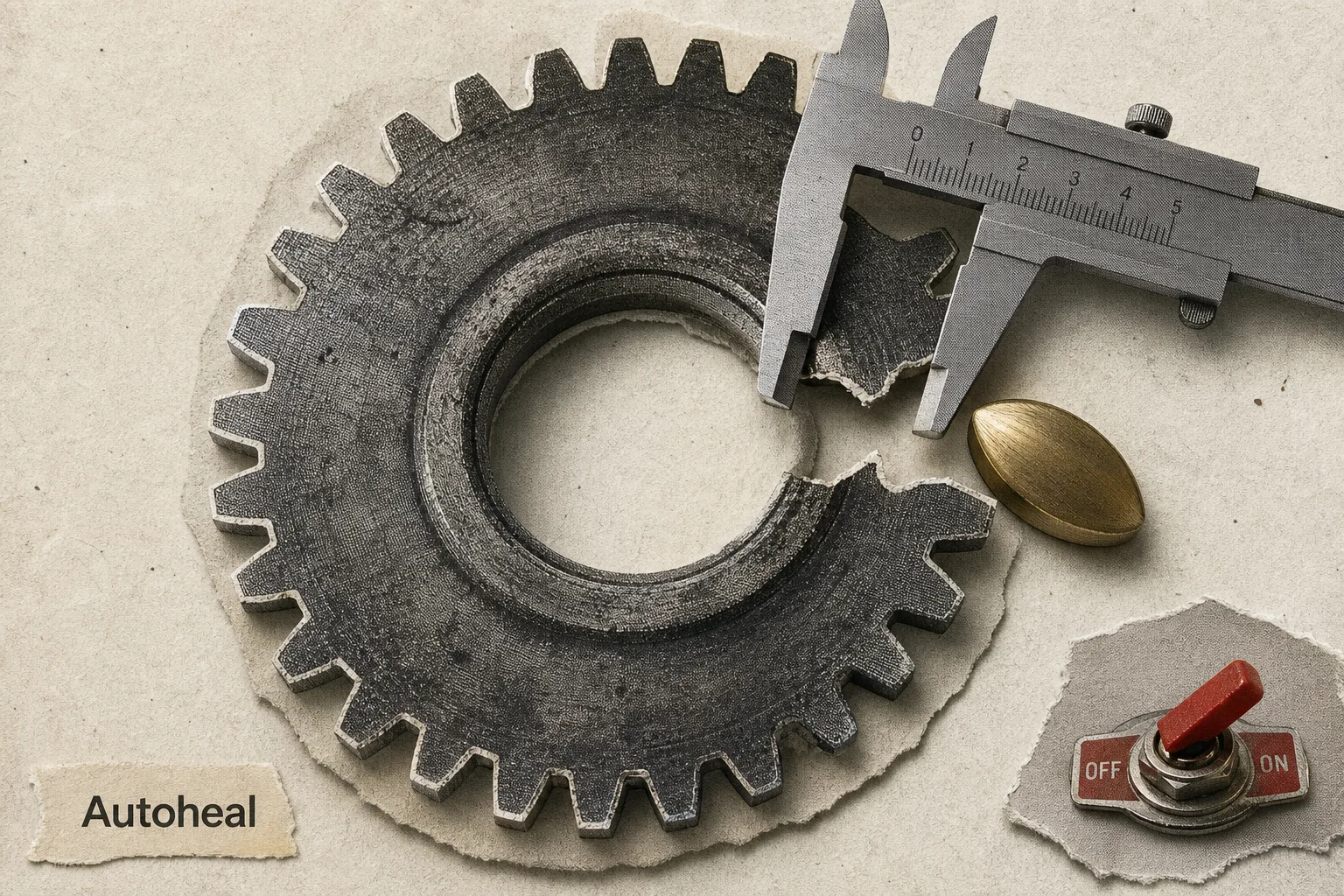 Editorial illustration supporting Autoheal Raises $7.9M to Help Enterprises Evaluate and Repair AI Agents