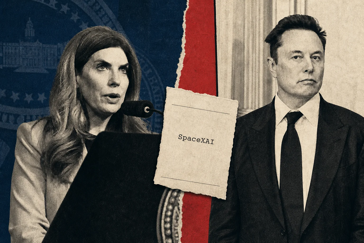 City Council Speaker Julie Menin pictured last week. Elon Musk is seen at President Donald Trump’s second inauguration on Jan. 20, 2025.